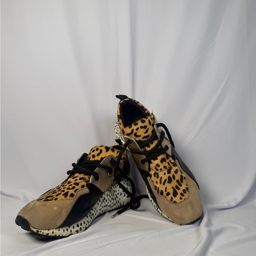 Steve Madden Leopard Print Sneakers